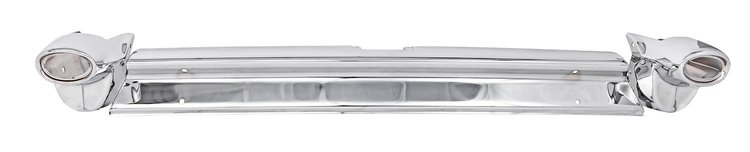 Rear Bumper for 1957 Chevrolet Bel Air, 150, 210 Hardtop, Sedan, & Convertible Models [3-Piece]