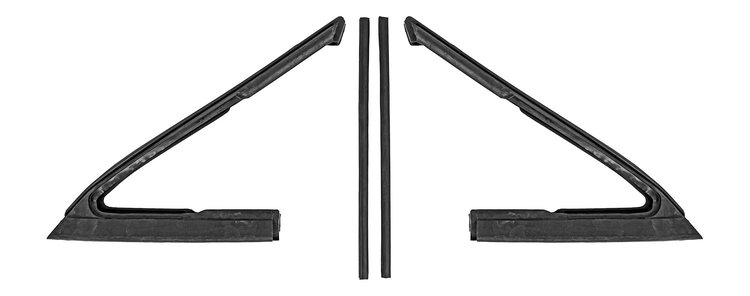 Vent Window Seals for 1968-1972 Chevrolet El Camino & Wagon