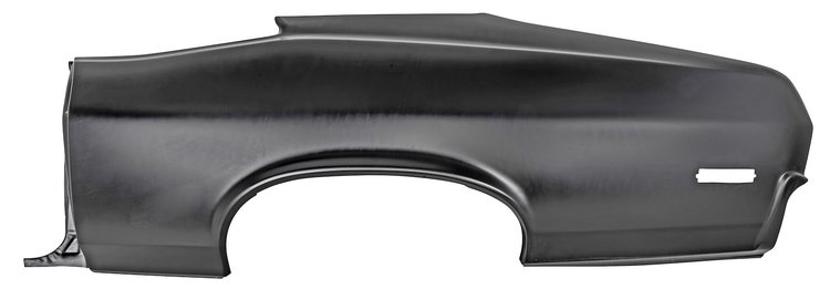 Full Quarter Panel w/o Sail Panel for 1970-1972 Chevrolet Nova, 1971-1972 Pontiac Ventura 2 Door Coupe [Left/Driver Side]