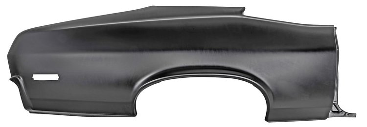 Full Quarter Panel w/o Sail Panel for 1970-1972 Chevrolet Nova, 1971-1972 Pontiac Ventura 2 Door Coupe [Right/Passenger Side]