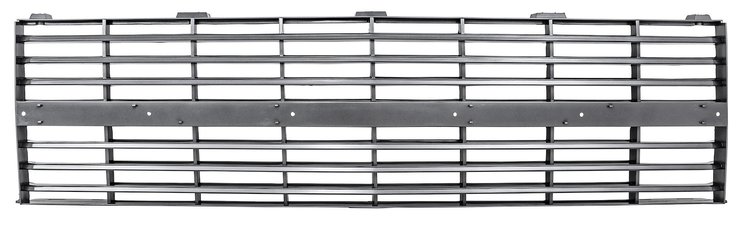 Grille Fits Select 1983-1984 Chevrolet Trucks, Blazer & Suburban w/Dual Headlamps [Dark Gray]