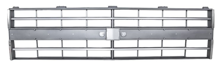 Grille Fits Select 1985-1988 Chevrolet Trucks, Blazer & Suburban w/Dual Headlamps [Chrome/Argent]