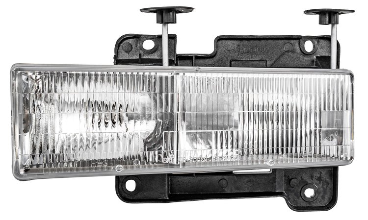 Headlamp Assembly for 1988-2002 Chevrolet and GMC Trucks/SUVs [Left/Driver Side, w/Bulb]