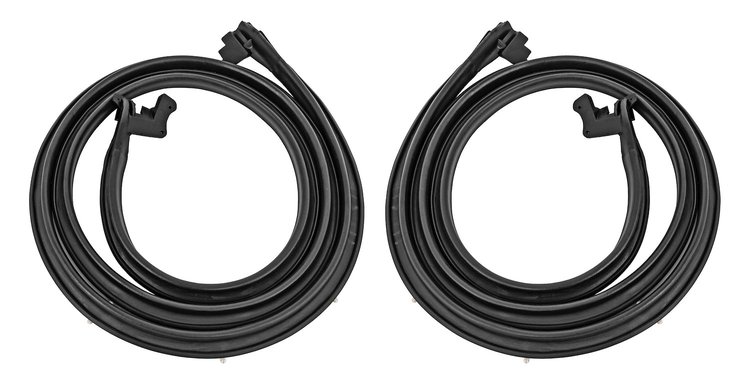 Door Seals for 1964-1965 Buick Skylark, Chevy Chevelle, Malibu, Olds Cutlass & Pontiac GTO, LeMans 2-Door Hardtop/Convertible