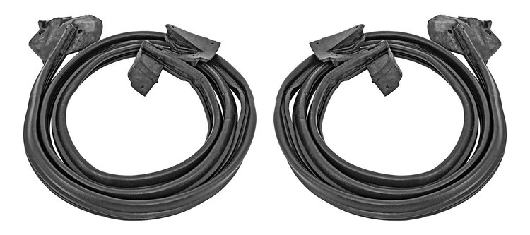 Door seals for 1969-1972 Buick Skylark, Chevy Chevelle, Olds Cutlass, Pont. Grd Prix & 1970-1972 Chevy Monte Carlo 2-DR HDT/Conv