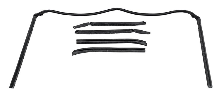 Convertible Top Weatherstrip Kit for 1964-1965 Buick Skylark, Chevy Chevelle, Olds Cutlass, Pontiac GTO, LeMans, & Tempest