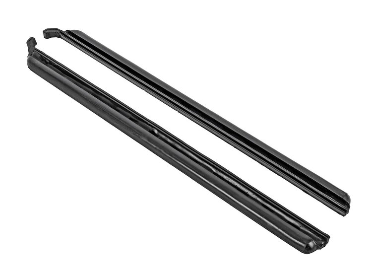 Quarter Glass Seals, w/Steel Insert for 1968-1972 Buick Skylark, Chevy Chevelle, Olds Cutlass & Pontiac GTO, Lemans, Tempest
