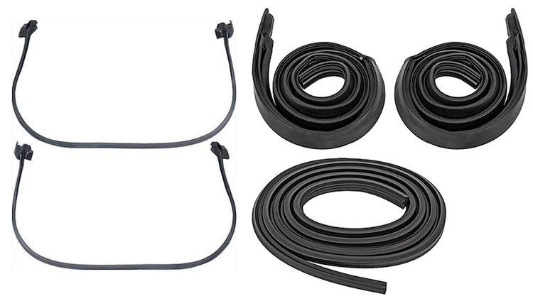 Mini Weatherstrip Kit for 1968-1969 Chevrolet Camaro & Pontiac Firebird Coupe