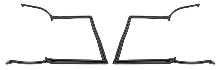 T-Top Weatherstrip Set for 1982-1992 Chevrolet Camaro & Pontiac Firebird [2-Piece Set]