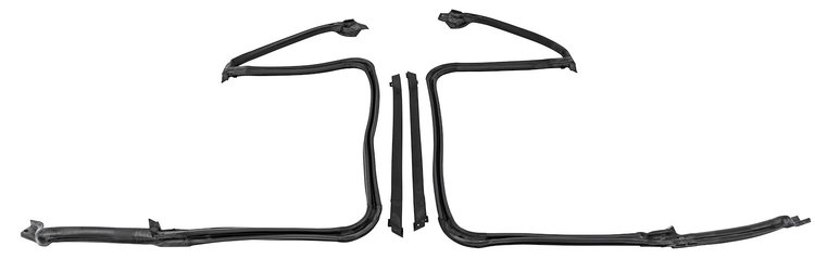 T-Top Weatherstrip Seal Set for 1978-1981 Chevrolet Camaro & Pontiac Firebird Coupe