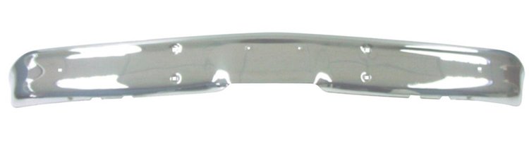 Front Bumper Fits Select 1967-1970 Chevrolet/GMC Trucks, Blazer, Jimmy, Suburban w/out Parking Light/Fog Light Holes [Chrome]