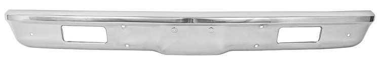 Front Bumper Fits Select 1971-1972 Chevrolet/GMC Trucks, Blazer, Jimmy, Suburban with Parking Light Holes [Chrome]