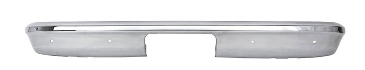 Rear Bumper Fits Select 1967-1972 Chevrolet & GMC C/K Series Fleetside Trucks, Blazer, Jimmy, Suburban [Chrome]