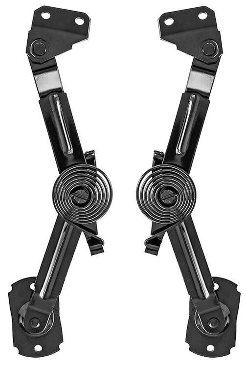 Hood Hinge Kit Fits Select 1981-1991 Chevrolet/GMC Trucks, Blazer, Jimmy, Suburban [Left/Driver Side & Right/Passenger Side]