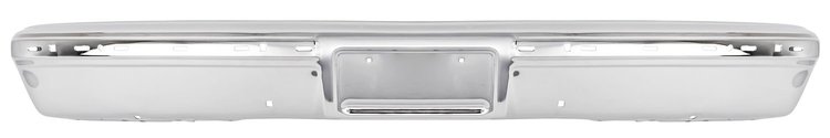 Front Bumper Fits Select 1983-1991 Chevrolet/GMC Trucks, Blazer, Jimmy, Suburban w/Impact Strip Holes [Chrome]