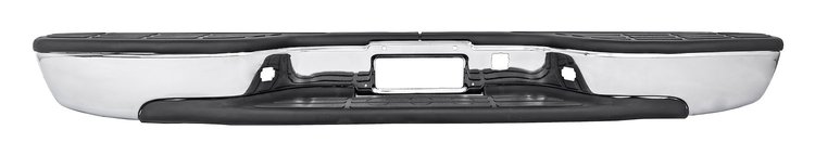 Rear Step Bumper Fits 1999-2006 Chevrolet Silverado 1500 Trucks [Chrome]