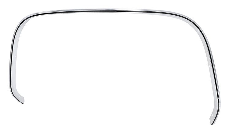 Front Wheel Well Molding for Select 1973-1980 Chevrolet & GMC Trucks/SUVs [Left/Driver Side]