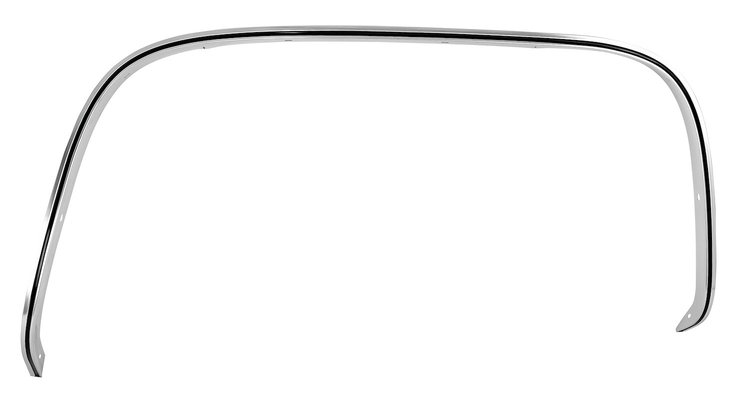 Front Wheel Well Molding for Select 1981-1991 Chevrolet & GMC Trucks/SUVs [Right/Passenger Side]