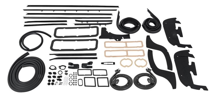 Complete Weatherstrip Kit for 1967 Chevrolet Camaro [Coupe Models Only]