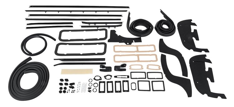Complete Weatherstrip Kit for 1968 Chevrolet Camaro RS [Coupe Models Only]