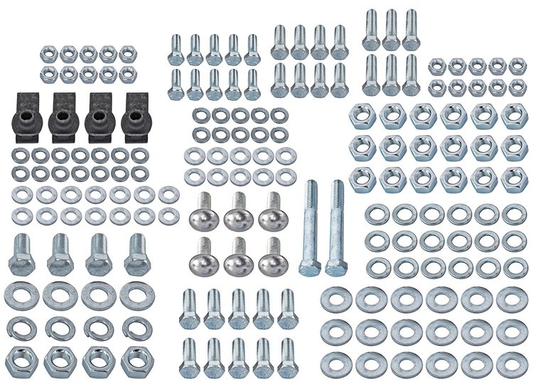 Front Bumper Bolt Kit for 1959 Chevrolet Bel-Air, Biscayne, Impala
