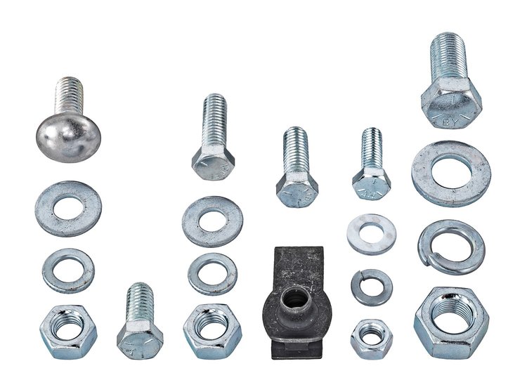 Front Bumper Bolt Kit for 1963 Chevrolet Bel-Air, Biscayne, Impala