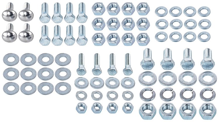 Rear Bumper Bolt Kit for 1959 Chevrolet Bel-Air, Biscayne, Impala