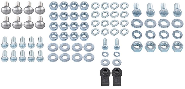 Rear Bumper Bolt Kit for 1962 Chevrolet Bel-Air, Biscayne, Impala