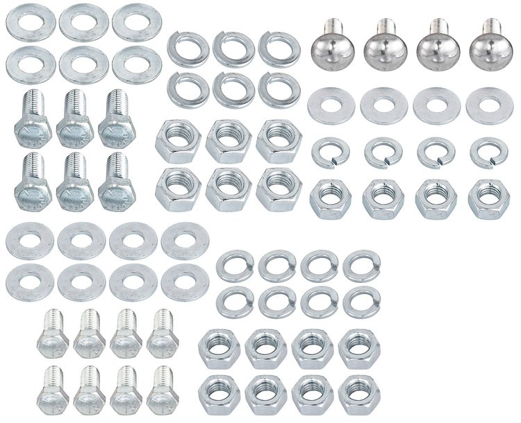Rear Bumper Bolt Kit for 1965-1966 Chevrolet Bel-Air, Biscayne, Caprice, Impala