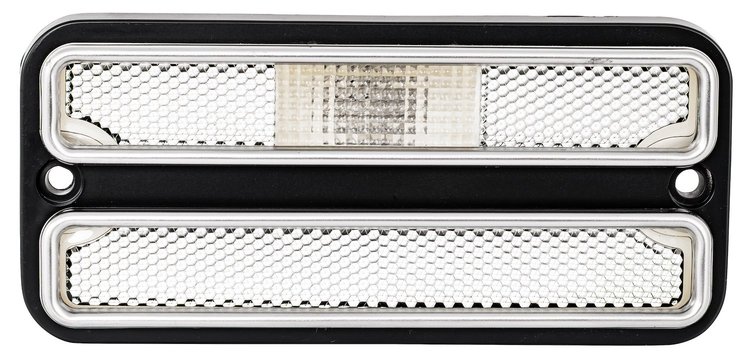 Front Side Marker Light Lens for Select 1968-1972 Chevrolet & GMC Trucks, Left/Driver or Right/Passenger Sides [Clear]