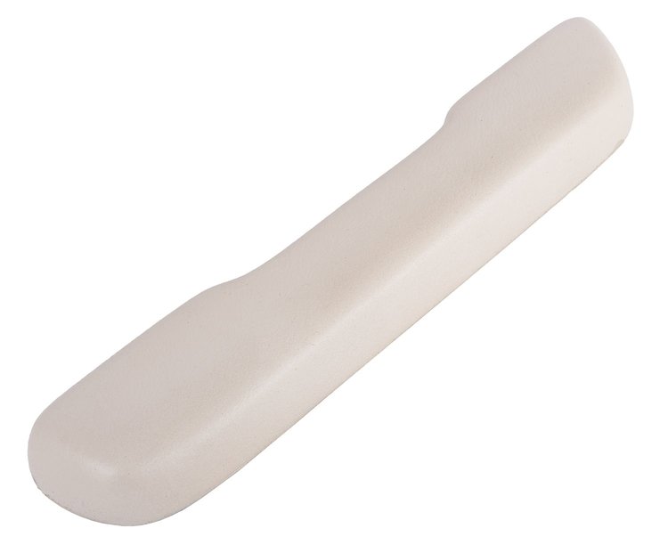 Armrest Pad Fits Select 1968-1972 GM Models, Front [Left/Driver Side, Parchment]