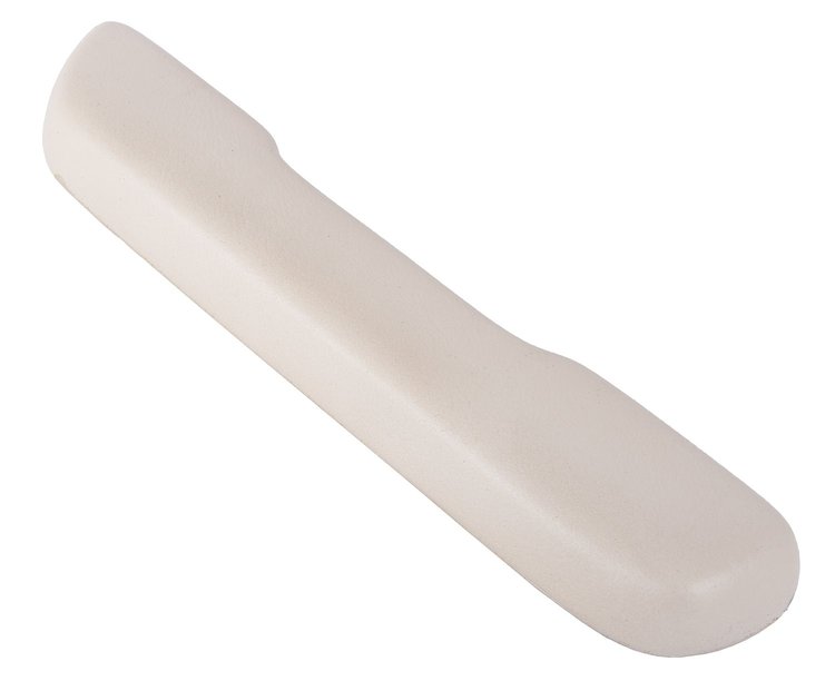 Armrest Pad Fits Select 1968-1972 GM Models, Front [Right/Passenger Side, Parchment]