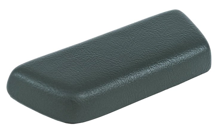 Armrest Pad for Select 1968-1969 GM A-Body Vehicles, 1969-1974 Chevrolet Nova, Rear [Left/Driver Side, Dark Green]