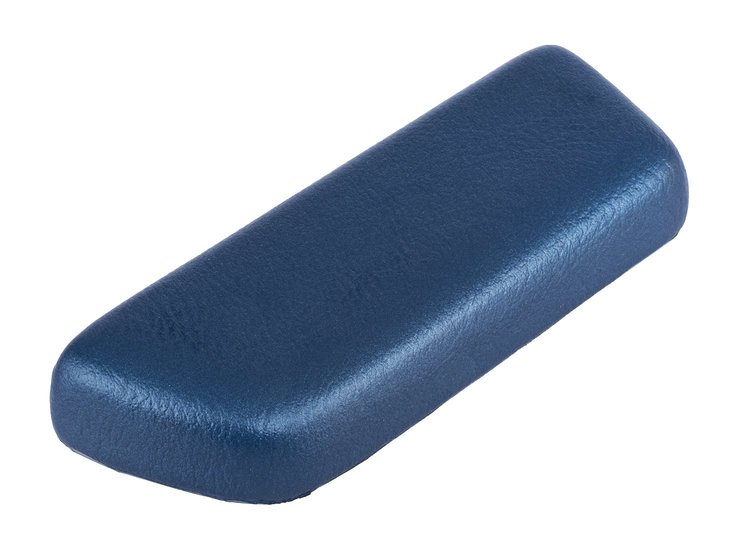 Armrest Pad Fits Select 1968-1969 GM Models, 1969-1974 Chevrolet Nova, Rear [Left/Driver Side, Dark Blue]