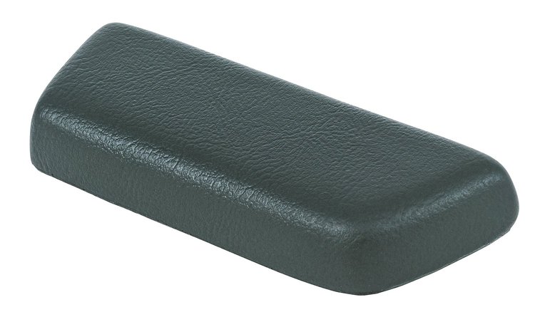 Armrest Pad for Select 1968-1969 GM A-Body Vehicles, 1969-1974 Chevrolet Nova, Rear [Right/Passenger Side, Dark Green]