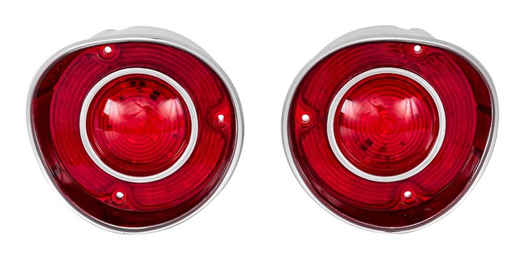 LED Tail Light Lens Kit for 1972 Chevy Chevelle