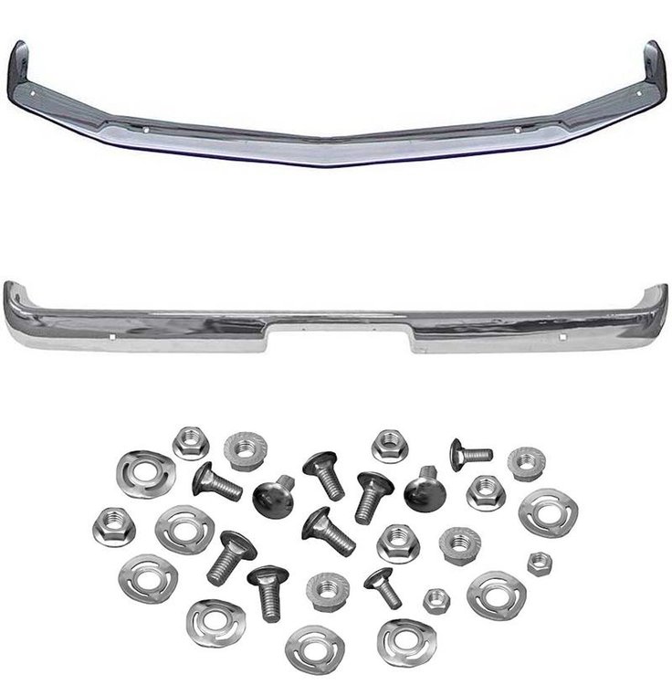 Front & Rear Bumper Kit for 1967-1968 Ford Mustang