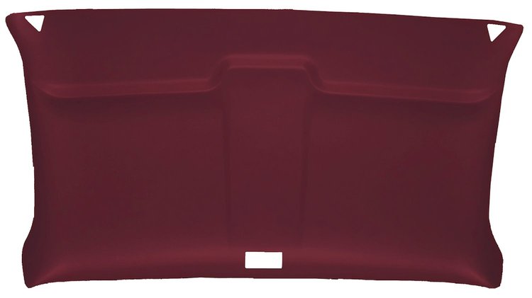 Retro-Style ABS Plastic Headliner for 1973-1987 Chevrolet/GMC Standard Cab Truck [Cloth, Garnet Red]