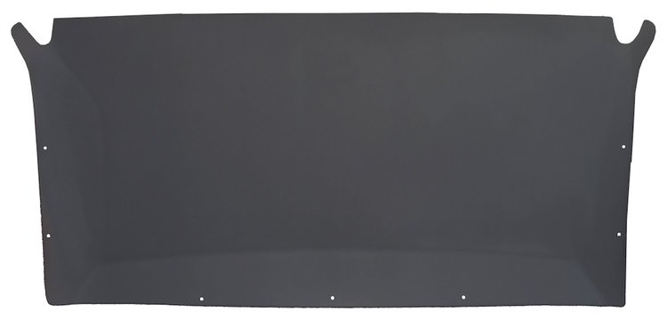 Retro-Style ABS Plastic Headliner for 1977-1991 Chevrolet Blazer/GMC Jimmy [Foambacked Cloth Vinyl, Charcoal]