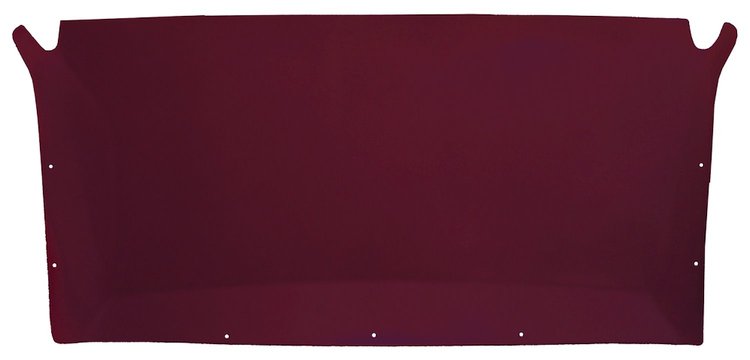 Retro-Style ABS Plastic Headliner for 1977-1991 Chevrolet Blazer/GMC Jimmy [Perforated Foambacked Vinyl, Dark Red]