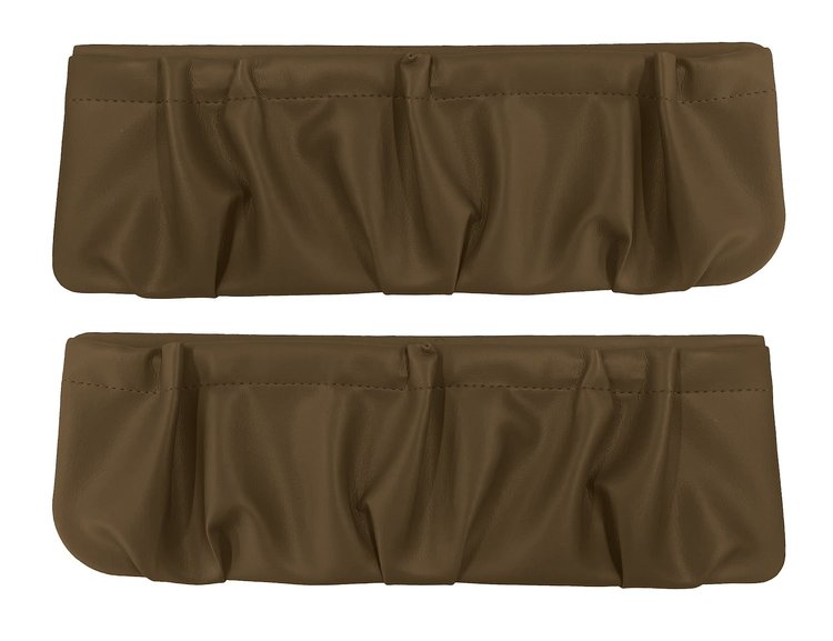 Interior Door Panel Pockets for 1973-1976 Chevrolet/GMC Truck, Blazer, Jimmy, Suburban [Vinyl, Prairie Tan]