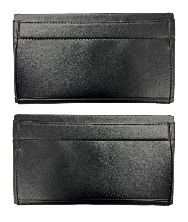 Interior Door Panel Pockets for 1979-1987 Chevrolet/GMC Truck, Blazer, Jimmy, Suburban [Vinyl, Black]