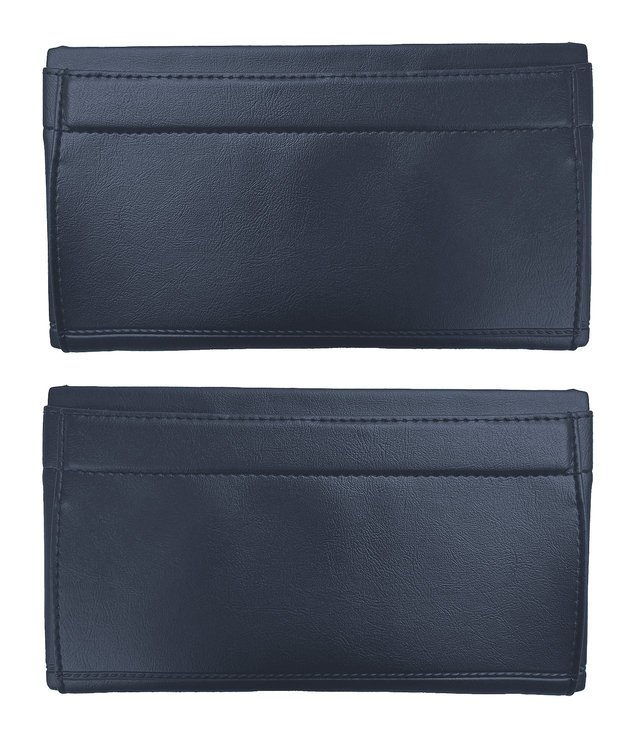 Interior Door Panel Pockets for 1979-1987 Chevrolet/GMC Truck, Blazer, Jimmy, Suburban [Vinyl, Navy Blue]