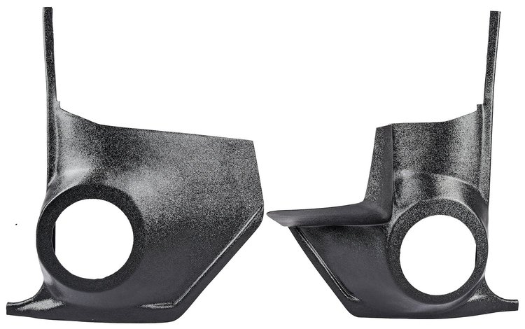 Interior Kick Panels for 1964-1967 Chevrolet, Buick, Oldsmobile, Pontiac Models With A/C [Cutouts for 6 1/2 in. Round Speakers]