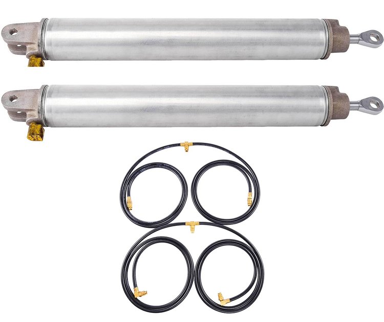 Convertible Top Cylinder & Hose Kit for 1955-1957 Chevrolet, Pontiac Full-Size Convertibles [Sold as a Kit]