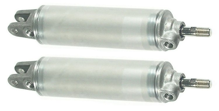 Convertible Top Cylinder Set for 1956-1962 Chevrolet Corvette [Set of 2]