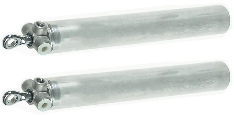 Convertible Top Cylinder Set for 1965-1970 Buick, Cadillac, Chevrolet, Oldsmobile, Pontiac Full-Size Convertibles [Set of 2]