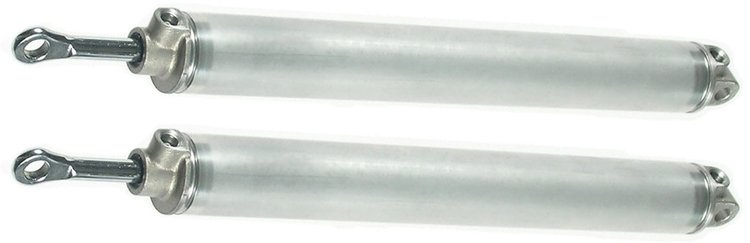 Convertible Top Cylinder Set for 1962-1964 Chevrolet Corvair, Monza Convertibles [Set of 2]