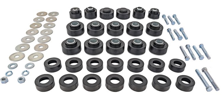 Body Bushing Kit Fits Select 1968-1972 Buick, Chevrolet, Oldsmobile Models [Convertible]