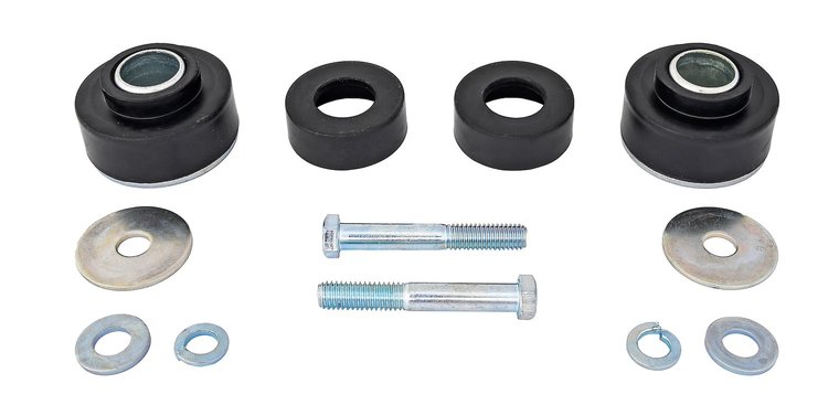 Body Mount Supplement Bushing Kit Fits Select 1968-1972 Chevrolet, Oldsmobile, Pontiac Models